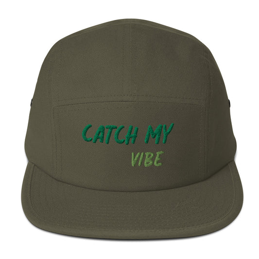 Catch my Vibe Five Panel Cap