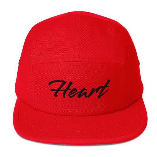 Heart Five Panel Cap
